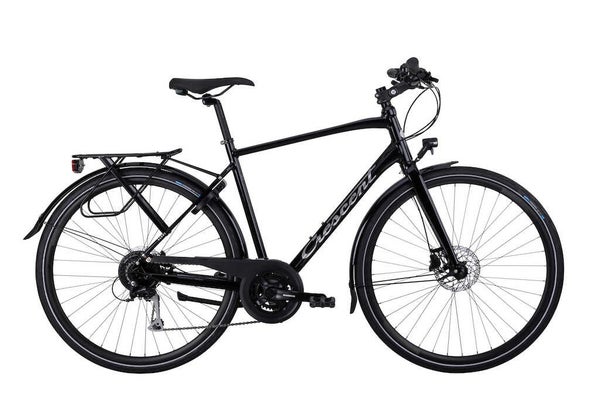 Crescent Kebne Cues Herr Hybridcykel - Svart