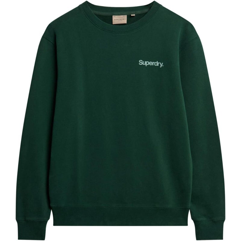 Superdry core logo city loose crew miesten enamel green